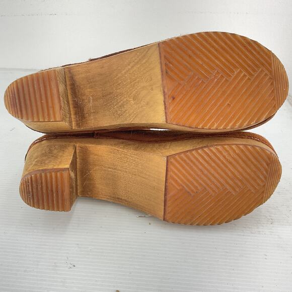 Sanita Brown Suede Ankle Boots - Picture 4 of 6